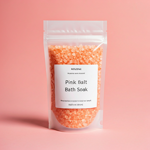 Pink Salt Bath Soak