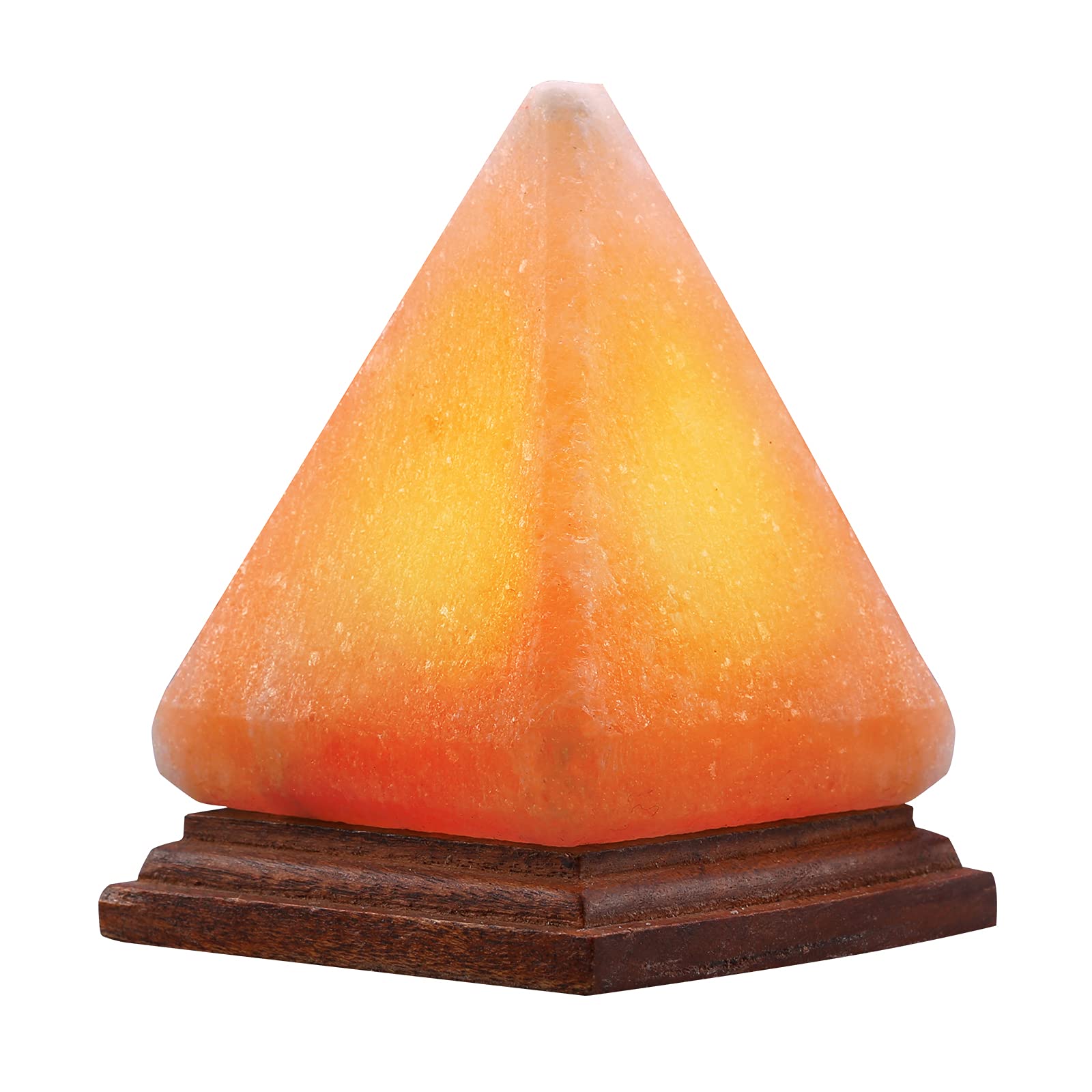 Pyramid USB Salt Lamp